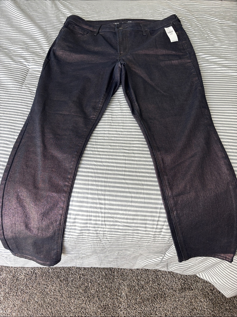 Old Navy Women’s Metallic Skinny Jeans